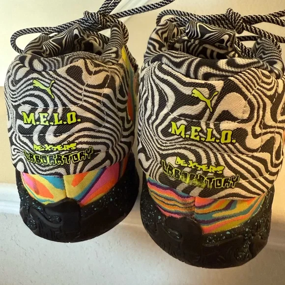 Puma LaMelo Ball MB.03 - Dexter's Laboratory - Men Sneakers 379330-01 Size 8 - Picture 6 of 9